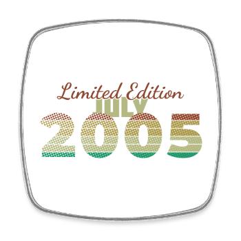 21e anniversaire Édition Limitée (SCR) 07/2005 - Magnet carré - blanc - Devant