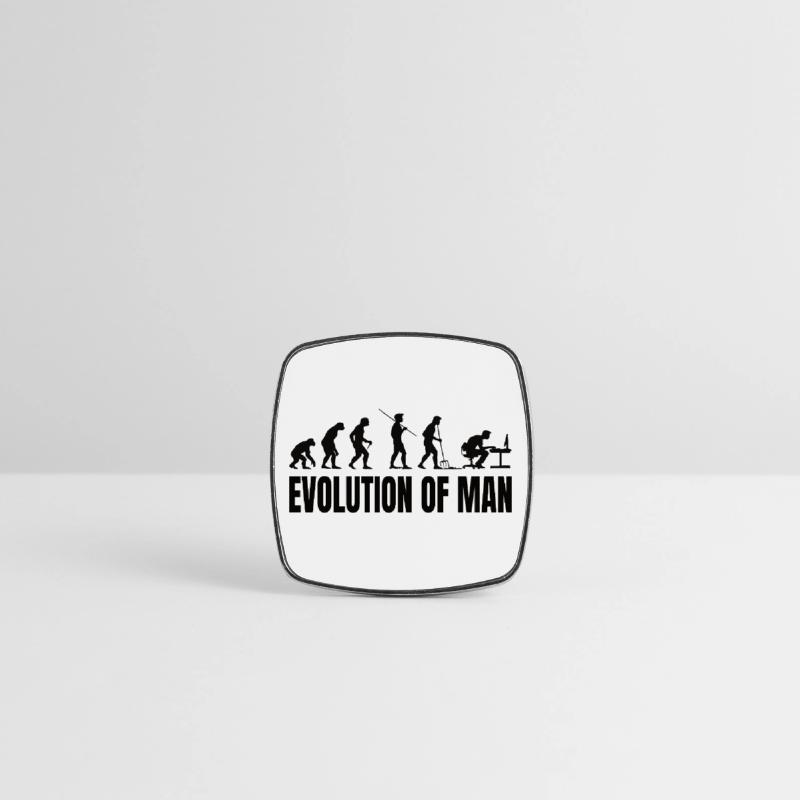 Square fridge magnet