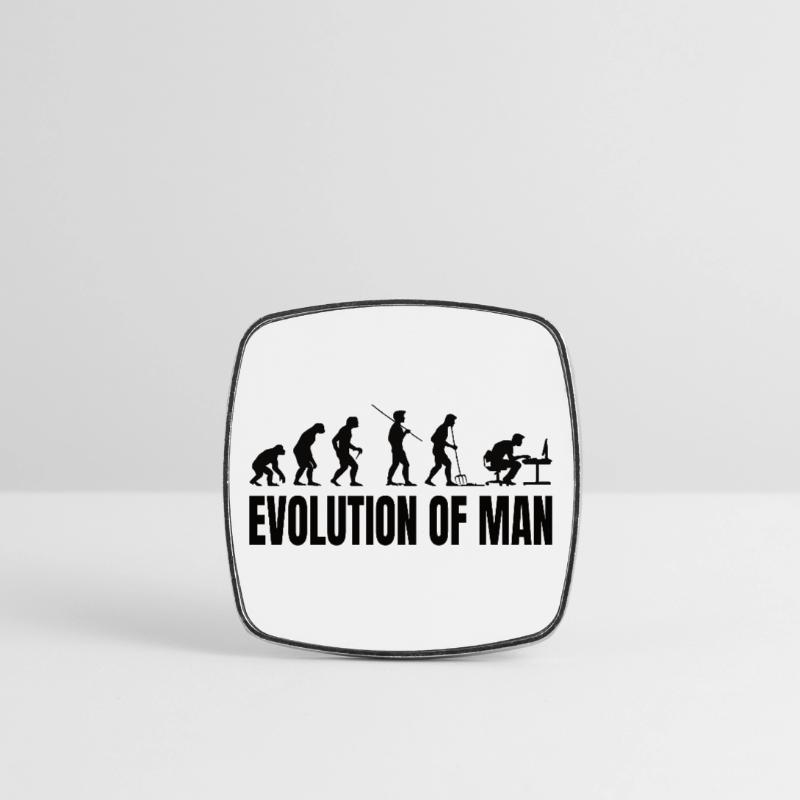 Programmeur Computer Freak Evolution Magnet carré