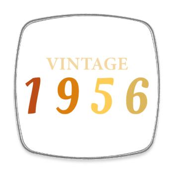 Tee 70 Ans Légende Né(e) 1956 - Magnet carré - blanc - Devant