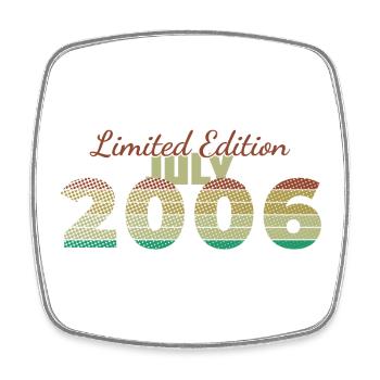 20e anniversaire Édition Limitée (SCR) 07/2006 - Magnet carré - blanc - Devant