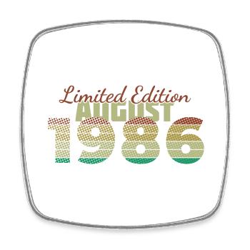 40e anniversaire édition limitée (SCR) 08/1986 - Magnet carré - blanc - Devant