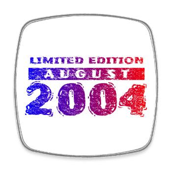 22e anniversaire Édition Limitée 08/2004 - Magnet carré - blanc - Devant