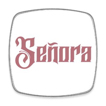 Señora Engagement Bride To Be Wedding Party - Square fridge magnet - white - Front