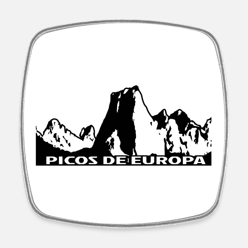 PICOS DE EUROPA - Square fridge magnet - white