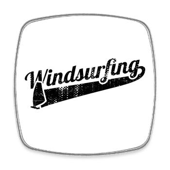 Windsurfing - Square fridge magnet - white - Front