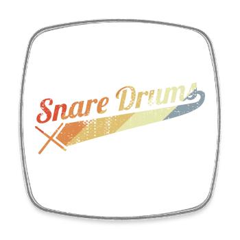 Churn - Square fridge magnet - white - Front