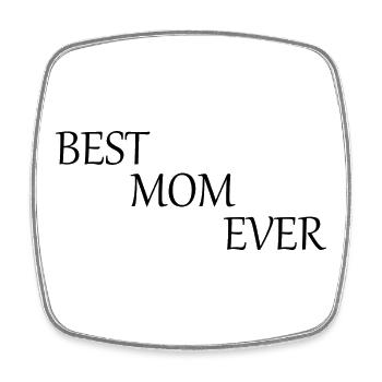 Spruch Muttertag Beste Mama der Welt Muttertag Mom - Viereckiger Kühlschrankmagnet - Weiß - Vorne