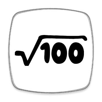 Geburtstag 10 Jahre - Viereckiger Kühlschrankmagnet - Weiß - Vorne