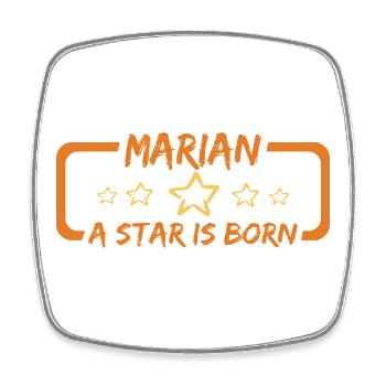 Mariale mariale - Magnet carré - blanc - Devant