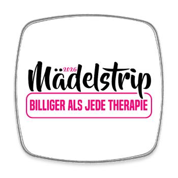 Girls Trip 2026 Mädelstour Mädlstrip Mädelstrip - Viereckiger Kühlschrankmagnet - Weiß - Vorne