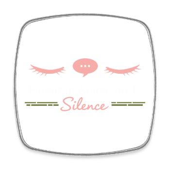 Anime-introvert Weeb Stubenhocker - Viereckiger Kühlschrankmagnet - Weiß - Vorne