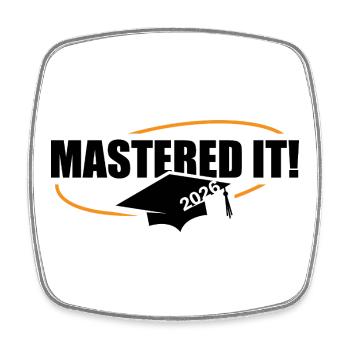 Master 2026 Graduation Graduation - Square fridge magnet - white - Front