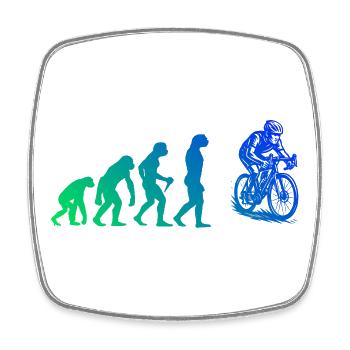 Roadbike Motiv für echte Liebhaber - Viereckiger Kühlschrankmagnet - Weiß - Vorne