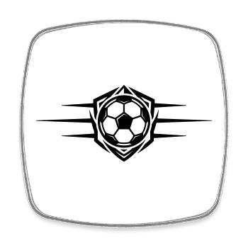 Soccer Icon - Square fridge magnet - white - Front