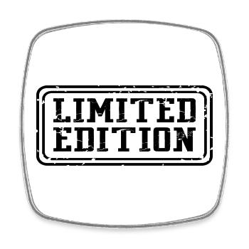 Cadeau d’anniversaire Édition limitée Symbol - Magnet carré - blanc - Devant