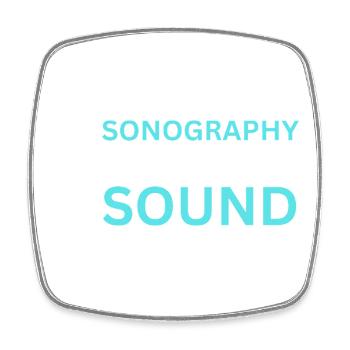 Ultraschalltechniker für Sonographie - Viereckiger Kühlschrankmagnet - Weiß - Vorne