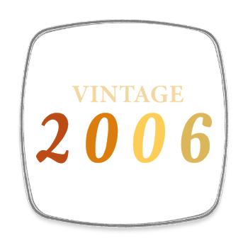 20 Year Old Legend Tee Born 2006 - Square fridge magnet - white - Front