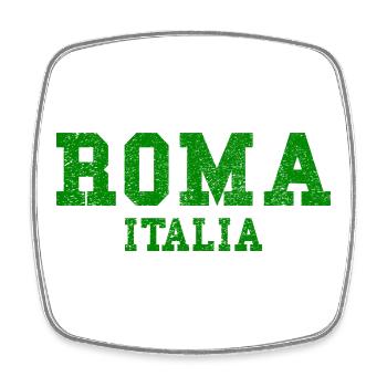 Italien Italia Rom - Viereckiger Kühlschrankmagnet - Weiß - Vorne