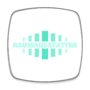 Job Raumausstatter - Viereckiger Kühlschrankmagnet - Weiß - Vorne
