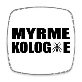 Ameisen Myrmekologie Insekten - Viereckiger Kühlschrankmagnet - Weiß - Vorne