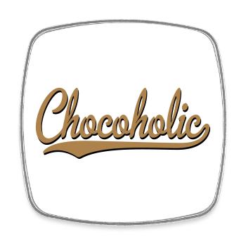 2541614 15352890 chocolate - Viereckiger Kühlschrankmagnet - Weiß - Vorne