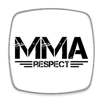 MMA Respekt Kampfsport fighter Symbol icon Team - Viereckiger Kühlschrankmagnet - Weiß - Vorne