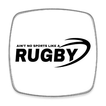 RUGBY | AIN'T NO SPORT LIKE A RUGBY - Square fridge magnet - white - Front