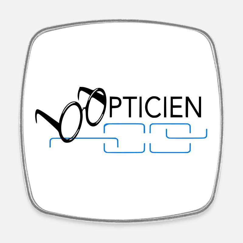 Optitien - Magnet carré - blanc