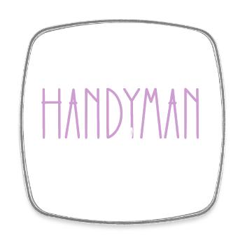 Artisan Proud Daughter Cute Gift - Square fridge magnet - white - Front