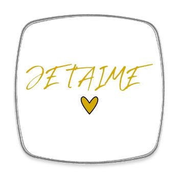 PAAR. GERADE VERHEIRATET. Junggesellinnenabschied. VALENTINSTAG. LIEBE. - Viereckiger Kühlschrankmagnet - Weiß - Vorne