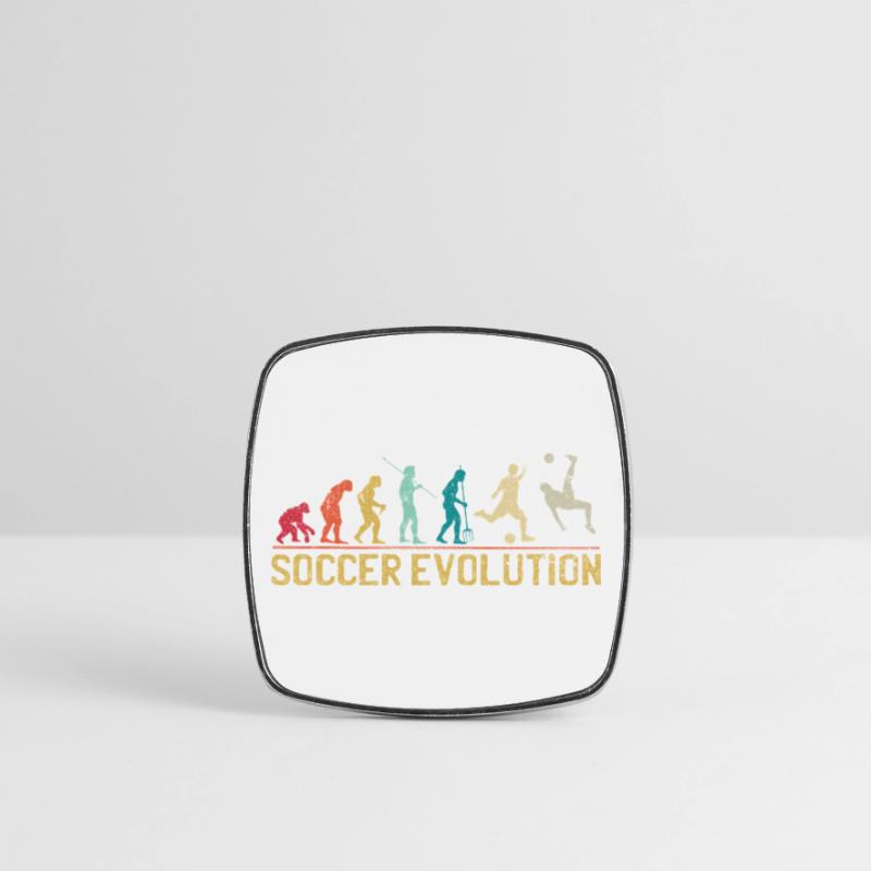 Conception de la progression de Soccer Evolution Magnet carré