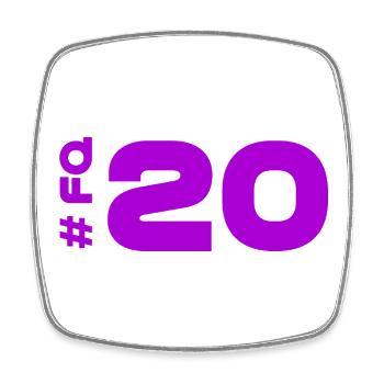 FQ20-2025-katalonien - Viereckiger Kühlschrankmagnet - Weiß - Vorne