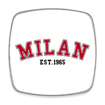 Milan_Est_1965 - Square fridge magnet - white - Front
