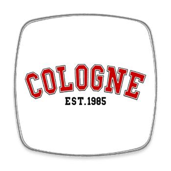 Cologne_Est_1985 - Viereckiger Kühlschrankmagnet - Weiß - Vorne