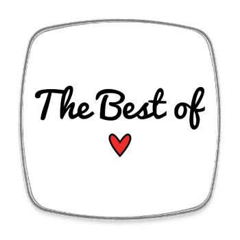 GRANNY. MOTHER'S DAY. HAPPY BIRTHDAY GRANDMA. I LOVE YOU - Square fridge magnet - white - Front