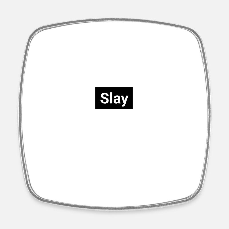 slay jugendwort preach Thank You Statement - Square fridge magnet - white