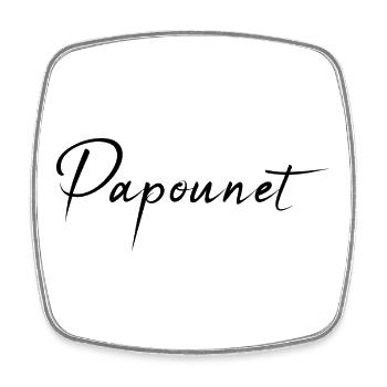 DAD. FATHER'S DAY. HAPPY FATHER'S DAY. HAPPY BIRTHDAY. - Square fridge magnet - white - Front