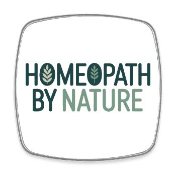 Homeopathy Homeopath By Nature Professional Gear - Square fridge magnet - white - Front
