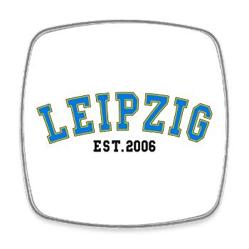 Leipzig Fondée en 2006 - Magnet carré - blanc - Devant