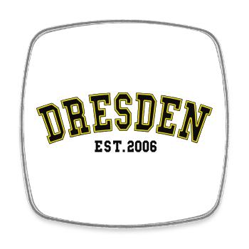 Dresden Est. 2006 - Square fridge magnet - white - Front