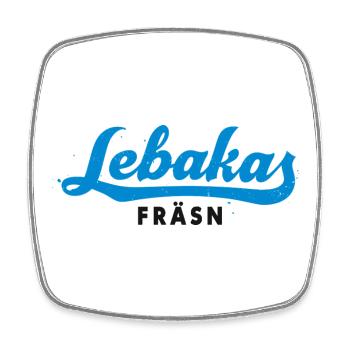 Milling Lebakas - Square fridge magnet - white - Front