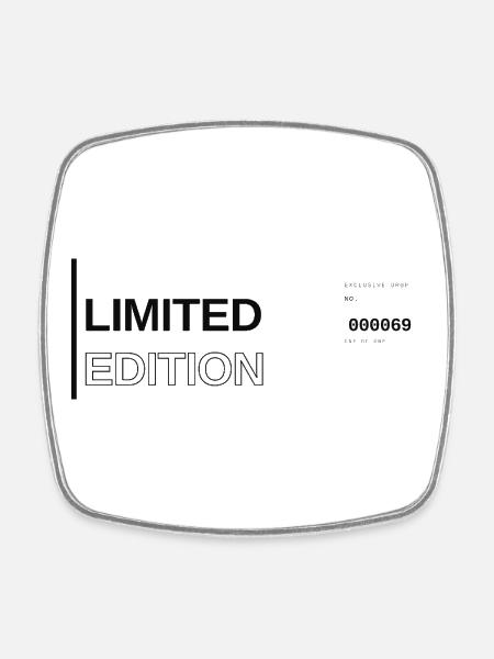 Another Limited Edition - Square fridge magnet - white