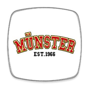 Münster Est. 1966 - Square fridge magnet - white - Front