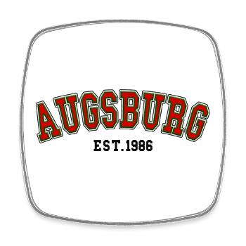 Augsbourg Fondée en 1986 - Magnet carré - blanc - Devant