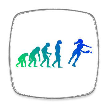 Idée de communauté Pickleball pour les fans de Pickleball - Magnet carré - blanc - Devant