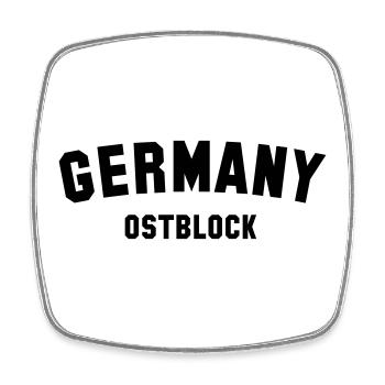 OSTBLOCK - Square fridge magnet - white - Front