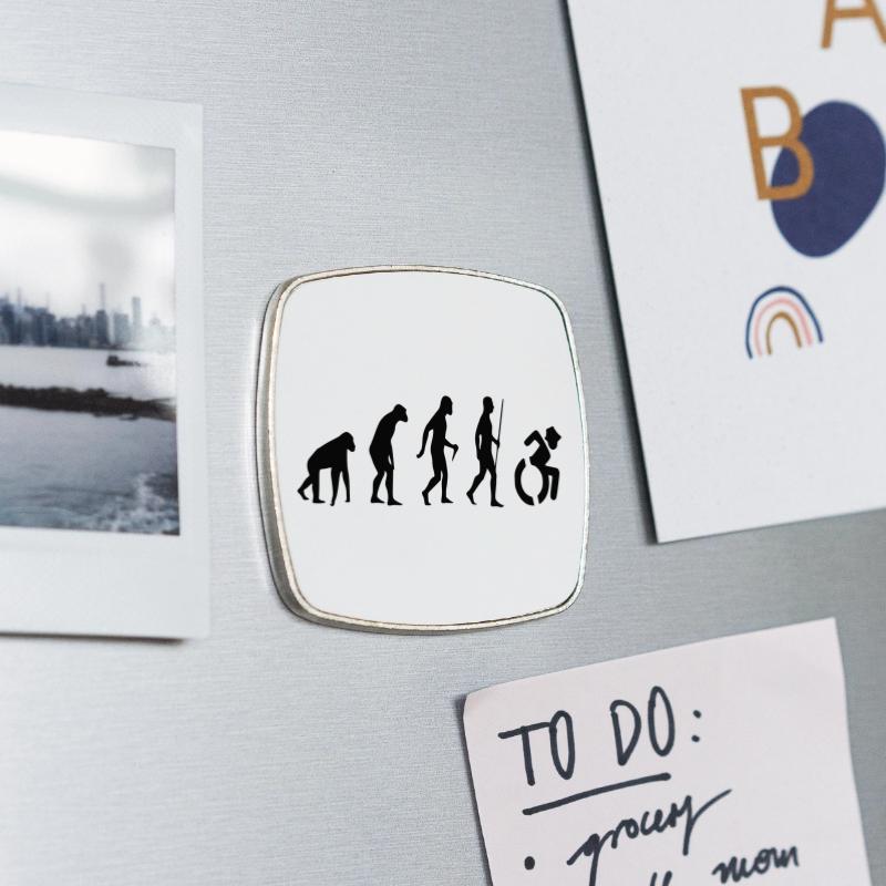 Viereckiger Kühlschrankmagnet