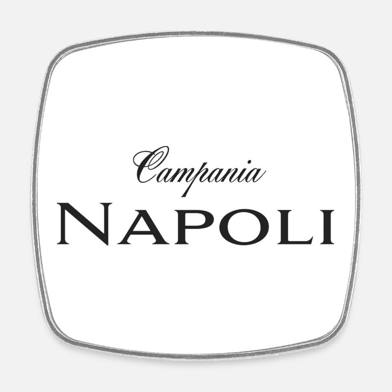 Napoli - Magnet carré - blanc