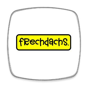 Frechdachs Kinder T-Shirt Lustig Geschenk Humor - Viereckiger Kühlschrankmagnet - Weiß - Vorne